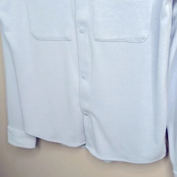 Lululemon Athletica Baby Blue Soft Knit Overshirt - Picture 7 of 13